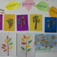 Выставка детских работ на тему «Разноцветная осень»